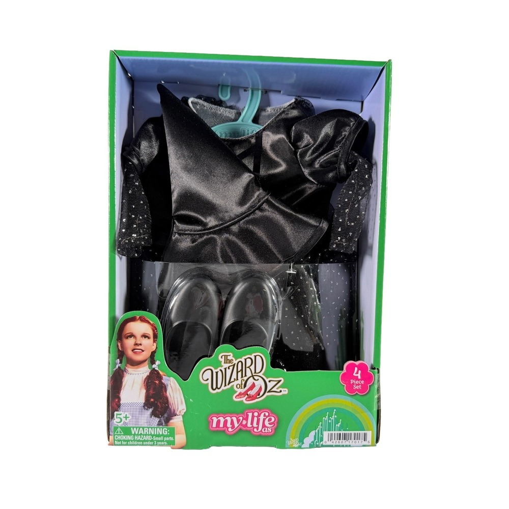 My Life As Wizard of Oz Wicked Witch Outfit Set 18" Doll 4 PC NIB
